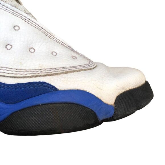 Rare 2017 air jordan 13 retro white hyper royal black size 7.5 - Picture 2 of 14